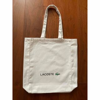 ラコステ(LACOSTE)の■ラコステ■パリ店 オリジナルコットントートバッグ  キャンバス 新品 正規品(トートバッグ)