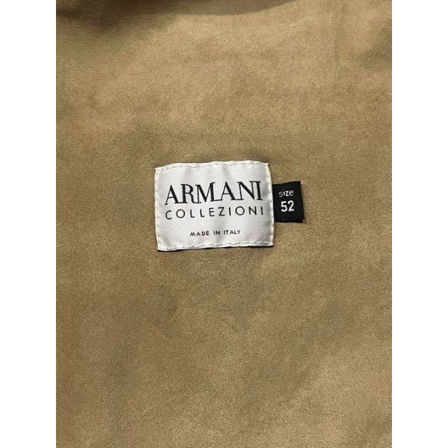 ARMANI COLLEZIONI(アルマーニ コレツィオーニ)のarmani collezioni スエード　レザーシャツ　ノーカラー メンズのトップス(シャツ)の商品写真