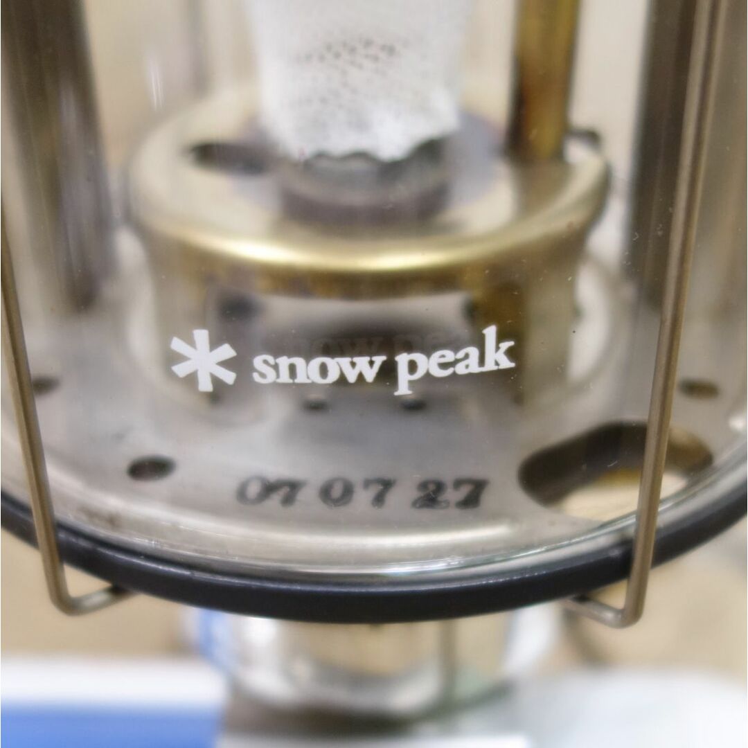 Snow Peak(スノーピーク)の廃盤 希少 スノーピーク snowpeak WGランタン GL-010 フューエルボトル ガソリンランタン ワンマントル キャンプ アウトドア スポーツ/アウトドアのアウトドア(ライト/ランタン)の商品写真