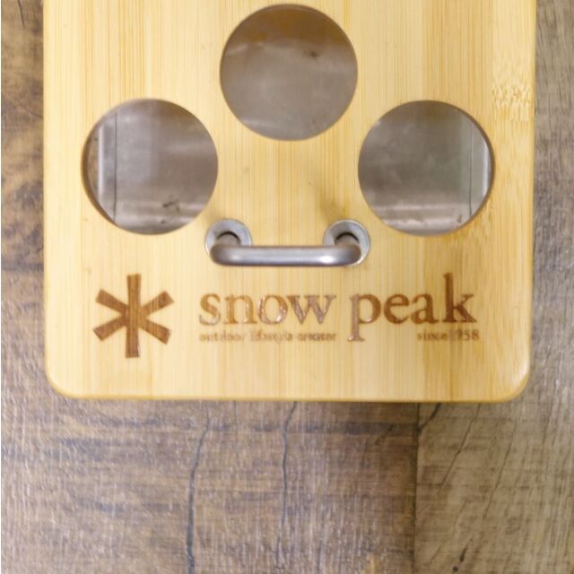 廃盤品スノーピークsnow peak スパイスホルダーB竹