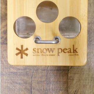廃番 スノーピーク snowpeak スパイスホルダー B竹 IGT用 収納 アイアングリルテーブル キャンプ アウトドア