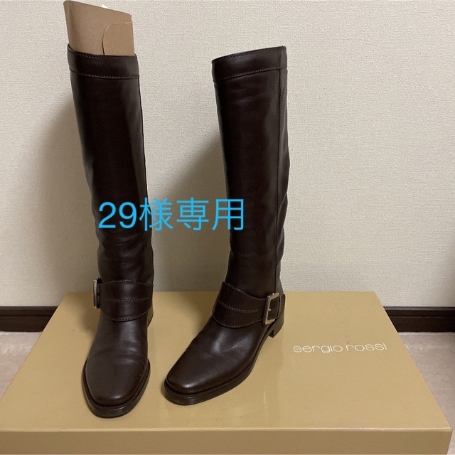 sergio rossi セルジオロッシ ブーツ 24cm - ブーツ