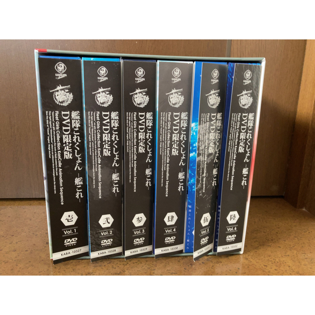 正規品好評 値下げ 限定盤 艦これ 艦隊これくしょん DVD BOX 6巻セット