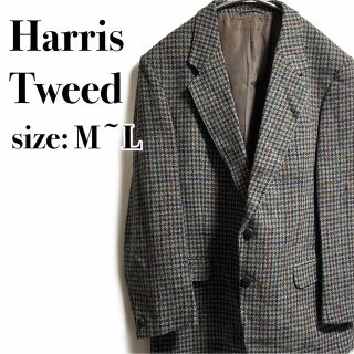 ハリスツイード(Harris Tweed)のハリスツイード テーラードジャケット 千鳥柄 チェック Harris Tweed(テーラードジャケット)