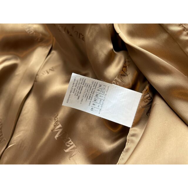 マックスマーラ キャメル100% コート RIALTO /40/美品 6