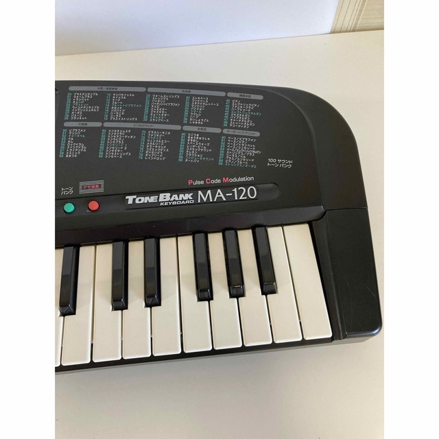 CASIO(カシオ)のCASIO TONE BANK MA-120 電子キーボード 楽器の鍵盤楽器(キーボード/シンセサイザー)の商品写真