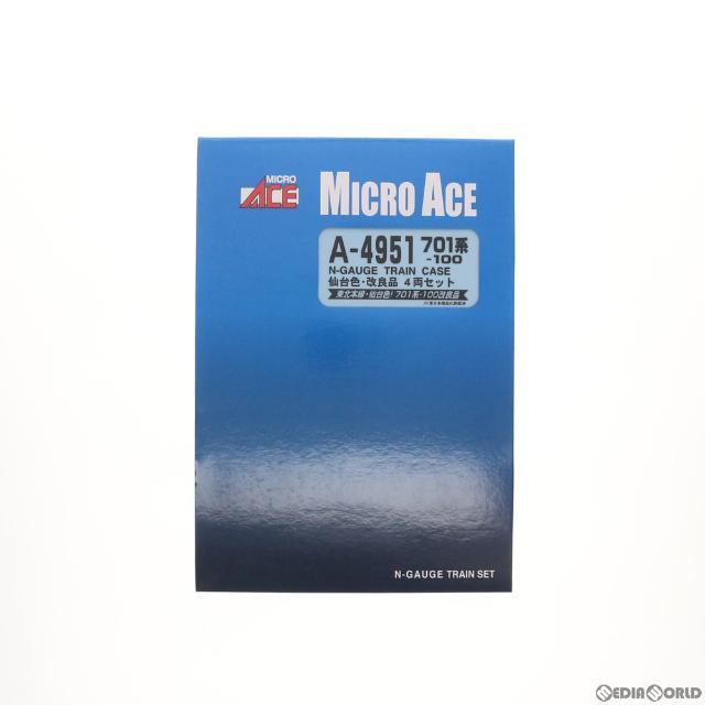 A4951 701系-100 仙台色 改良品 4両セット Nゲージ 鉄道模型 MICRO ACE(マイクロエース)