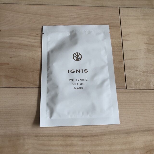 IGNIS(イグニス)のイグニス　ホワイトニングローションマスク　1枚 コスメ/美容のスキンケア/基礎化粧品(パック/フェイスマスク)の商品写真
