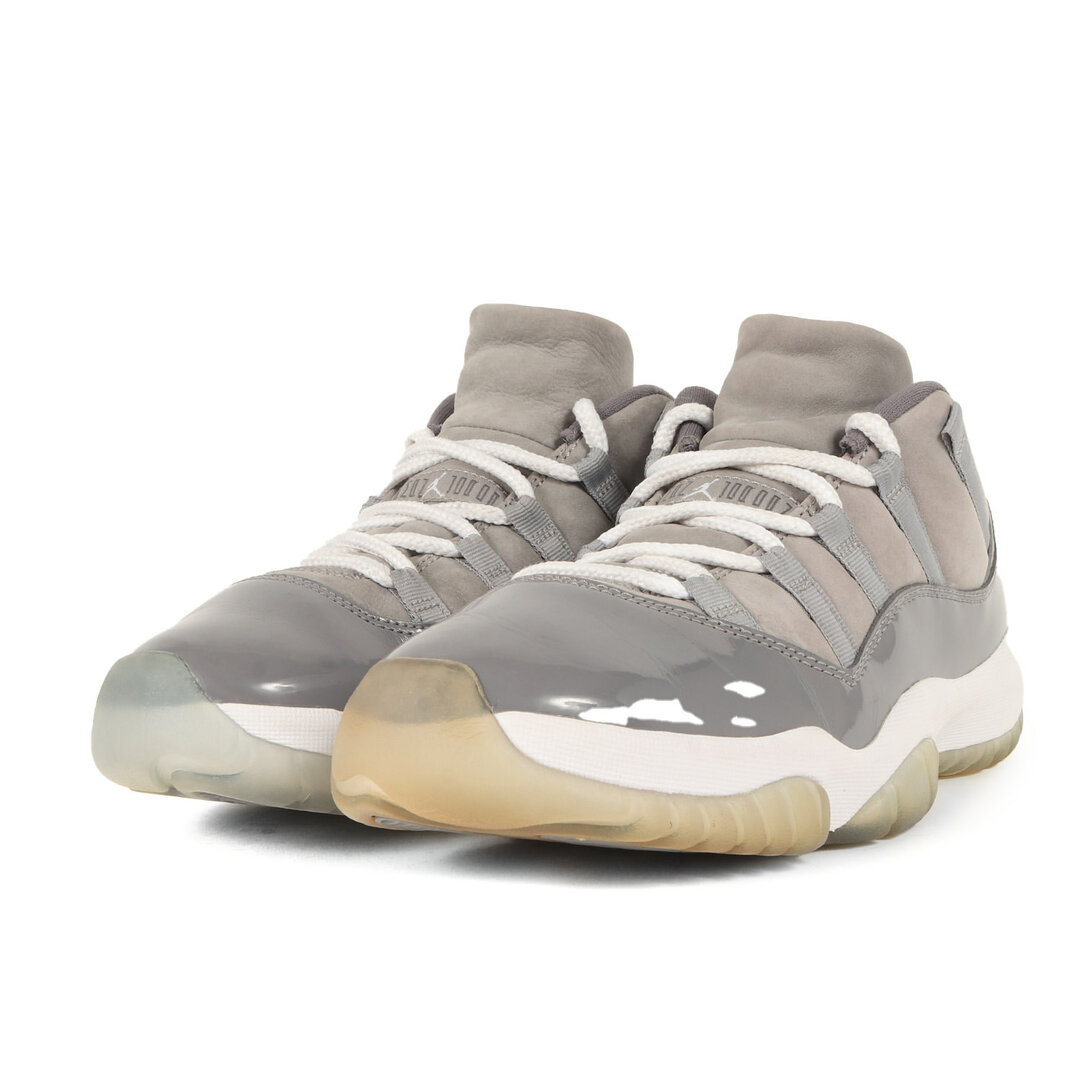 NIKE ナイキ スニーカー AIR JORDAN 11 RETRO LOW COOL GREY  528895-003 ジョーダン ミディアムグレー US9.5 27.5cm  【メンズ】【R018】