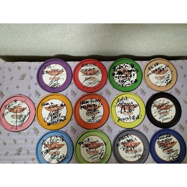 EXILE EX-PRESSのサイン入りステッカー タレントグッズ EXILE EX-PRESSのサイン入りステッカー タレントグッズ