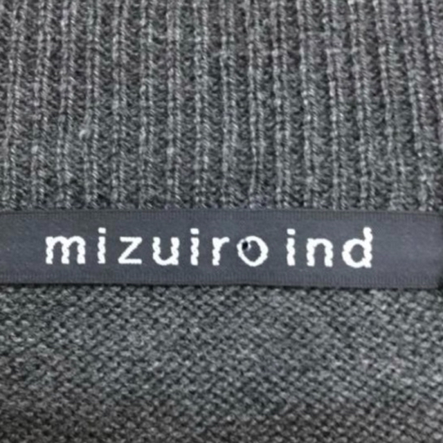 mizuiro ind(ミズイロインド)のmizuiroind ミズイロインド  ニット  レディースのトップス(ニット/セーター)の商品写真