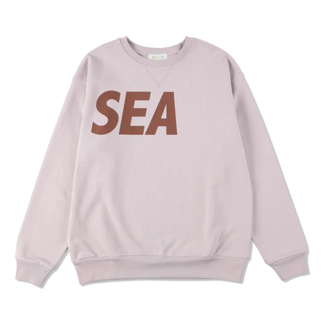 WIND AND SEA(ウィンダンシー)のSEA CREW NECK  LILAC_SOIL メンズのトップス(スウェット)の商品写真