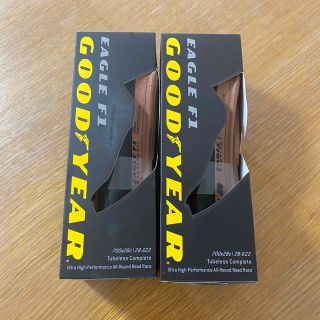 グッドイヤー(Goodyear)のGOODYEAR EAGLE F1 SuperSport 700×28C黒xタン(パーツ)