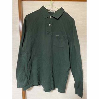 ラコステ(LACOSTE)のラコステ LACOSTE ポロシャツ 長袖 深緑 日本製(ポロシャツ)