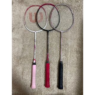 ヨネックス(YONEX)のバドミントンラケット3本セット(バドミントン)