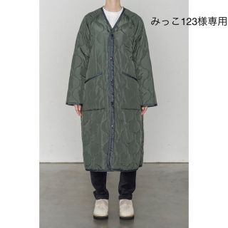 ハイク(HYKE)のHYKE(ハイク) QUILTED LINER COAT(ノーカラージャケット)