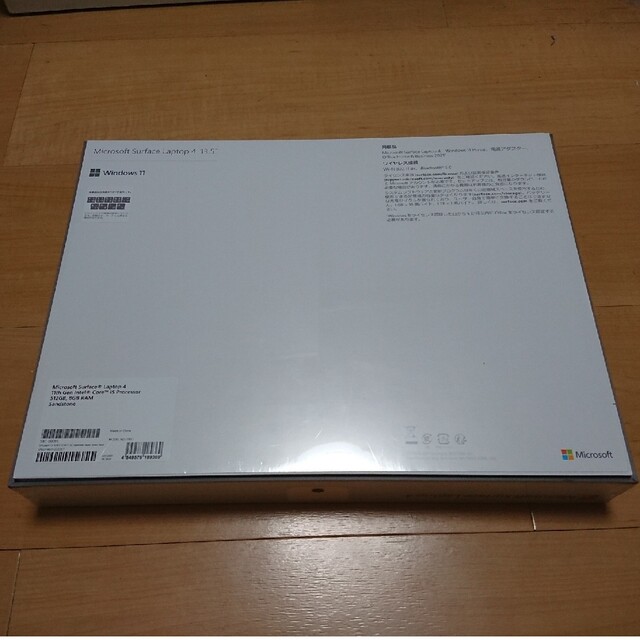 【新品未開封】Surface Laptop 4 5BT-00091