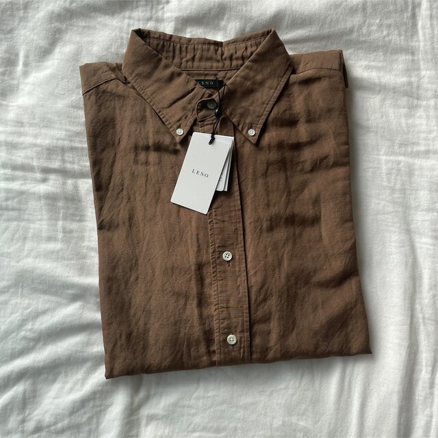 leno&co 22aw ボタンダウンシャツ unisex-