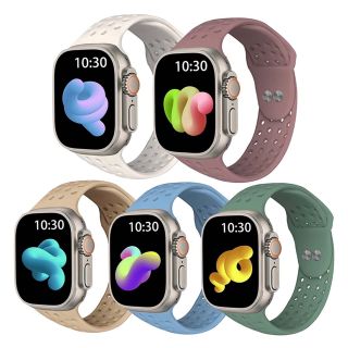 Apple Watch シリコン製バンド　5本セット！(ラバーベルト)