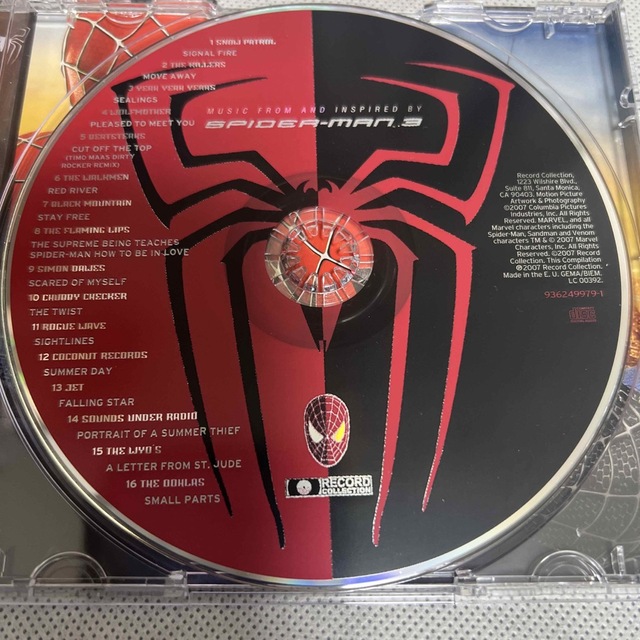 【中古】Spider-Man3/スパイダーマン3-US盤サウンドトラック CD エンタメ/ホビーのCD(映画音楽)の商品写真