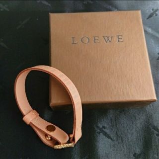 ロエベ(LOEWE)のLOEWE レザーブレスレット 新品(ブレスレット/バングル)