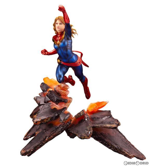 ARTFX PREMIER キャプテン・マーベル MARVEL UNIVERSE(マーベルユニバース) 1/10 簡易組立キット フィギュア(MK323) コトブキヤ | フリマアプリ ラクマ