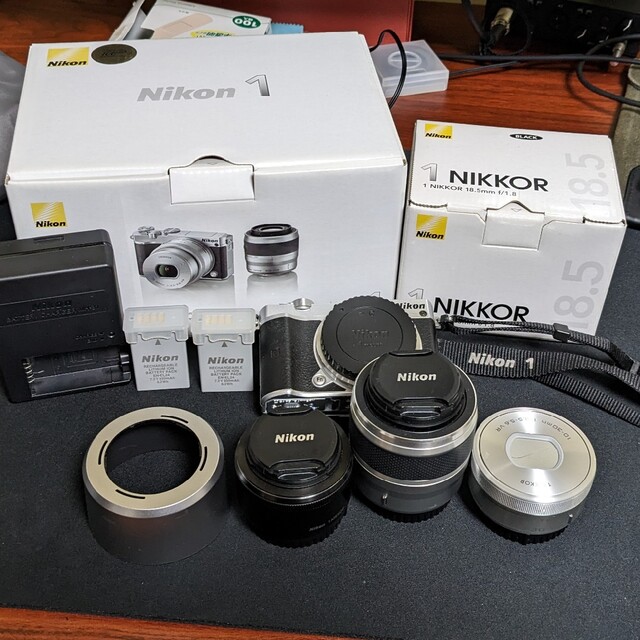 保証付き！Nikon 1 J5 レンズ2本セット