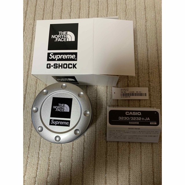 Supreme x THE NORTH FACE G-SHOCK 白