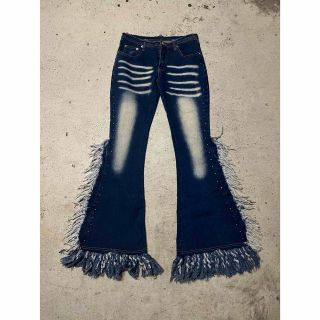 HYSTERIC GLAMOUR - HYSTERIC GLAMOUR ツギハギデニム ウミヘビの通販 HYSTERIC GLAMOUR - HYSTERIC GLAMOUR ツギハギデニム ウミヘビの通販