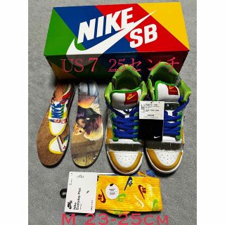 ナイキ(NIKE)のUS7 NIKESB DUNK LOW Sandy eBay ダンク サンディ(スニーカー)