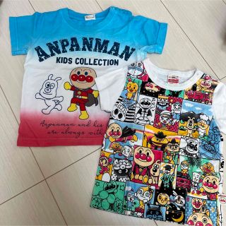 アンパンマン(アンパンマン)の美品！アンパンマンキッズコレクション　半袖Tシャツ　2枚セット(Ｔシャツ)