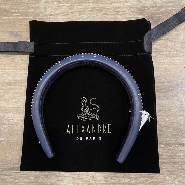 Alexandre de Paris - ALEXANDRE DE PARIS レザー カチューシャの通販 