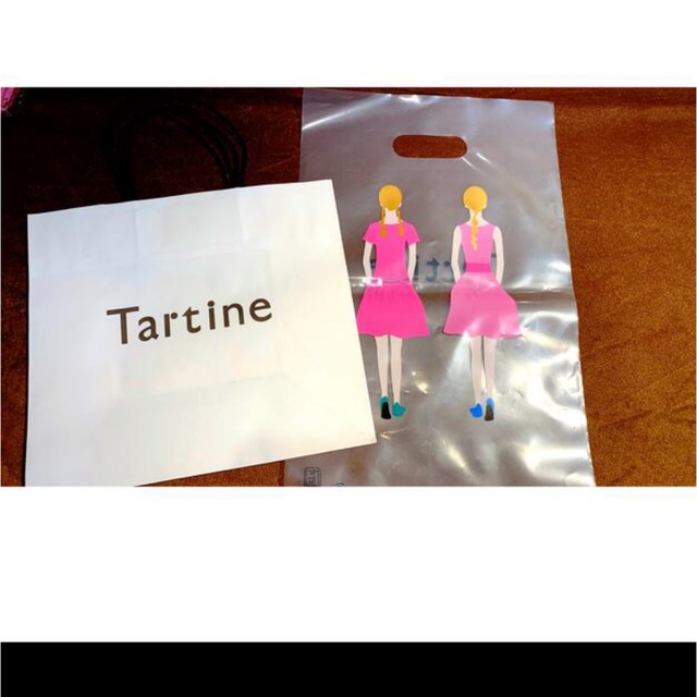 【未使用】タルティン Tartine  紙袋 ショップ袋 レディースのバッグ(ショップ袋)の商品写真