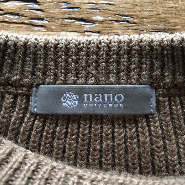 nano・universe(ナノユニバース)の長袖ニット Ｍ ナノユニバース メンズのトップス(ニット/セーター)の商品写真