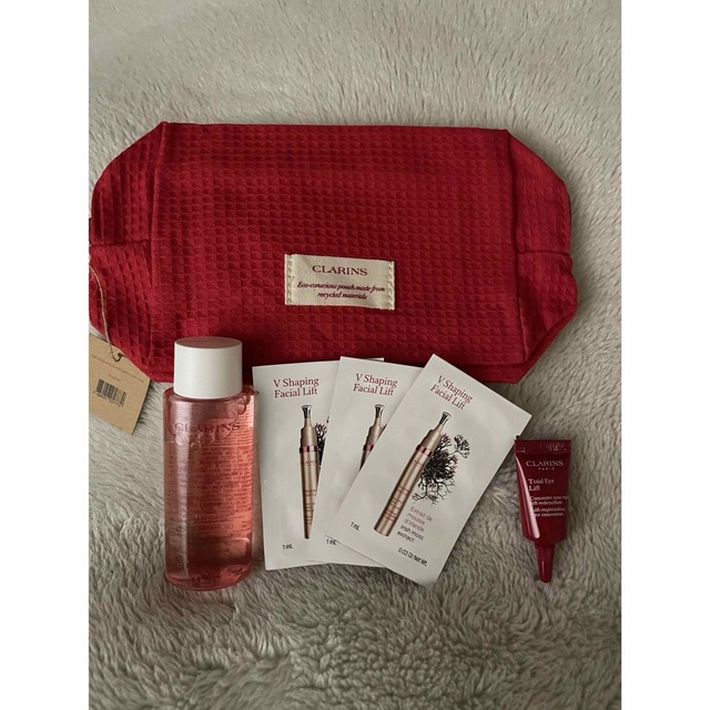 CLARINS(クラランス)のクラランス　試供品　ポーチ コスメ/美容のキット/セット(サンプル/トライアルキット)の商品写真