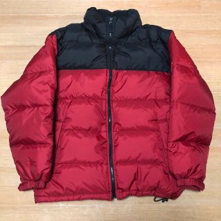 GAP - 希少 90s old GAP ダウンジャケット ブラック×レッドの GAP - 希少 90s old GAP ダウンジャケット ブラック×レッドの