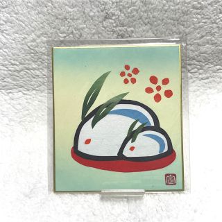 【切り絵】 干支の切り絵　卯⑦　ハンドメイド　正月　色紙　和紙　元旦　うさぎ　兎(アート/写真)