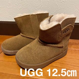 アグ(UGG)の【UGG】ムートンブーツ・ブラウン（12.5㎝）(ブーツ)