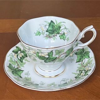 ロイヤルアルバート(ROYAL ALBERT)の【レア美品】ロイヤルアルバート★アイビーリーフ★C/S(食器)