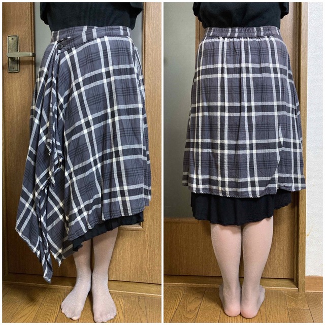 natuRAL vintage スカート レディースのスカート(ひざ丈スカート)の商品写真
