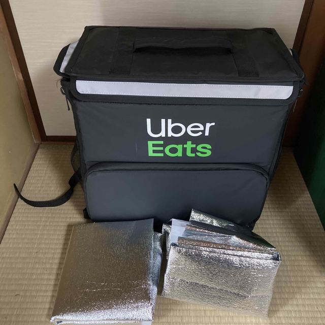 ウーバーイーツ　配達用バッグ　Uber Eats ウバッグ スポーツ/アウトドアの自転車(バッグ)の商品写真