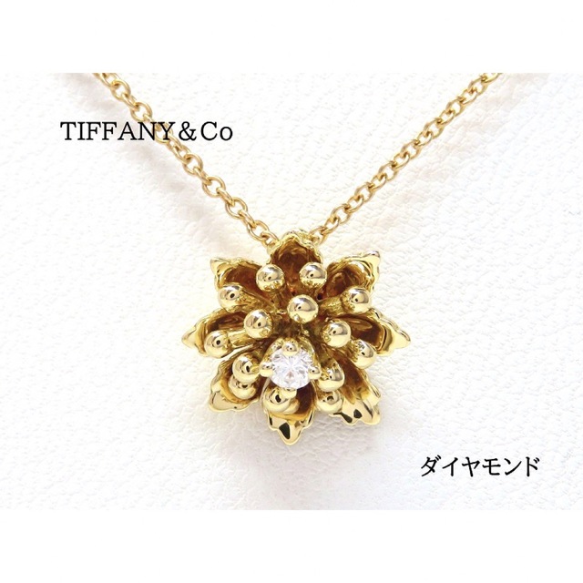 100％安い Tiffany ネックレス ダイヤモンド 750 ティファニー 【希少