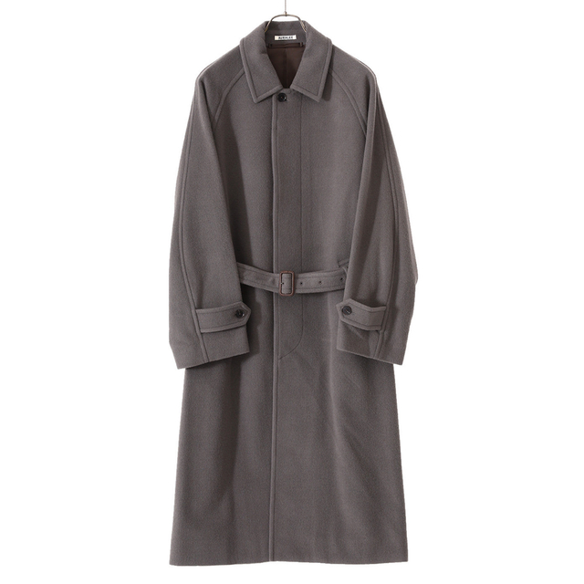 AURALEE 18AW カシミアウールモッサ チェスターコート - チェスターコート AURALEE 18AW カシミアウールモッサ チェスターコート - チェスターコート