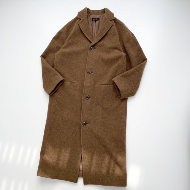 19AW A.P.C. ウールモッサチェスターコート サイズ34 75,900円