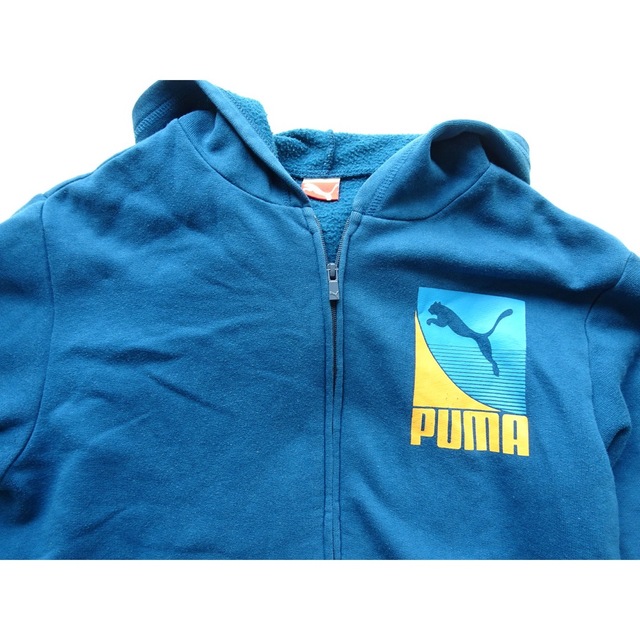 PUMA(プーマ)のPUMA★プーマ★パーカー★ブルー系★160 キッズ/ベビー/マタニティのキッズ服男の子用(90cm~)(ジャケット/上着)の商品写真