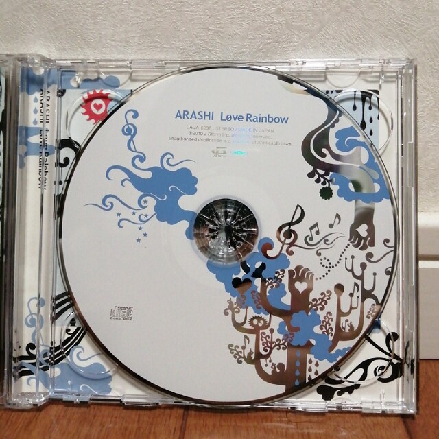 嵐(アラシ)の【CD+DVD】 Arashi 嵐 Love rainbow初回限定盤 エンタメ/ホビーのDVD/ブルーレイ(アイドル)の商品写真