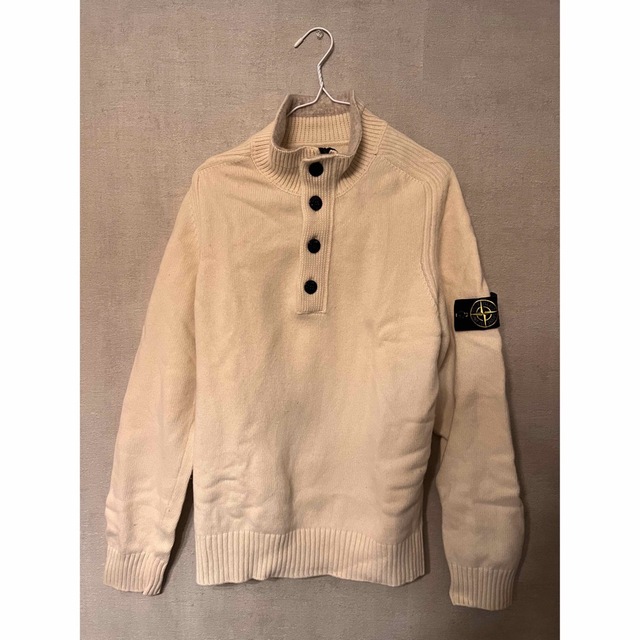 新品 stone island ハーフZIP ニットセーター ストーンアイランド