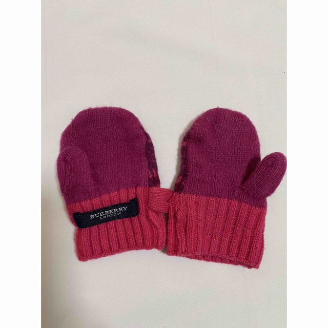 国内発送 Burberry ニット帽 手袋 セット kids-nurie.com