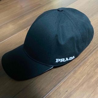 プラダ(PRADA)のPRADA キャップ　黒(キャップ)