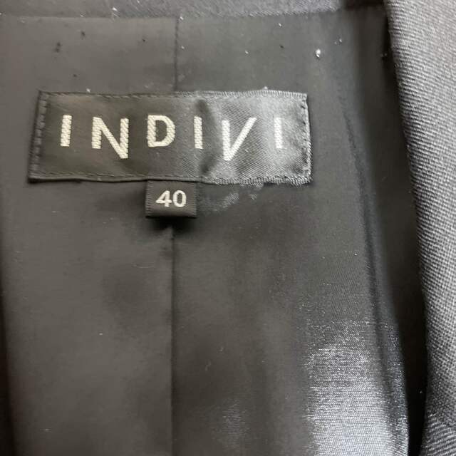 INDIVI(インディヴィ)のINDIVI  ウール60% テーラードジャケット40 メンズのジャケット/アウター(テーラードジャケット)の商品写真